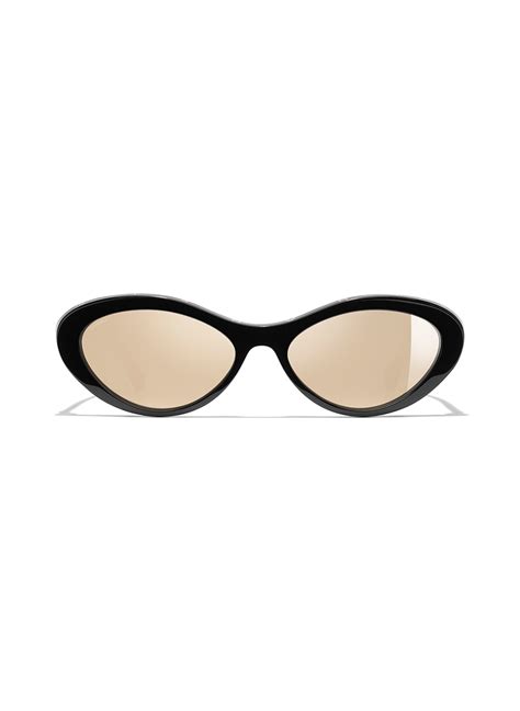 chanel sonnenbrille round|chanel sonnenbrille schwarz gold.